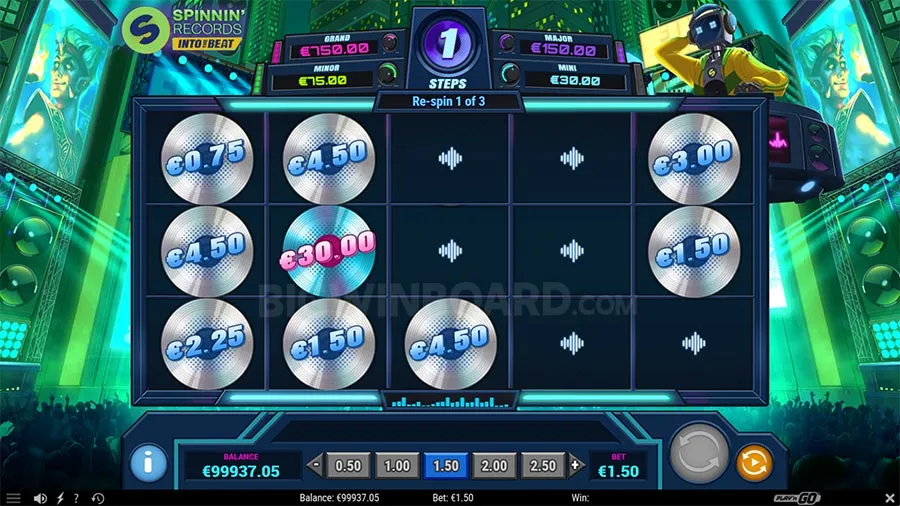 Spinnin' Records Into the Beat slot