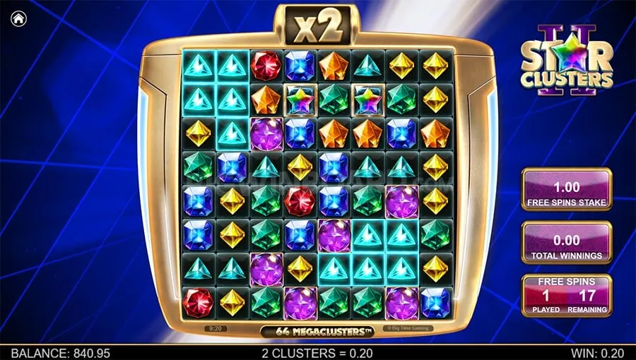 Star Clusters 2 slot