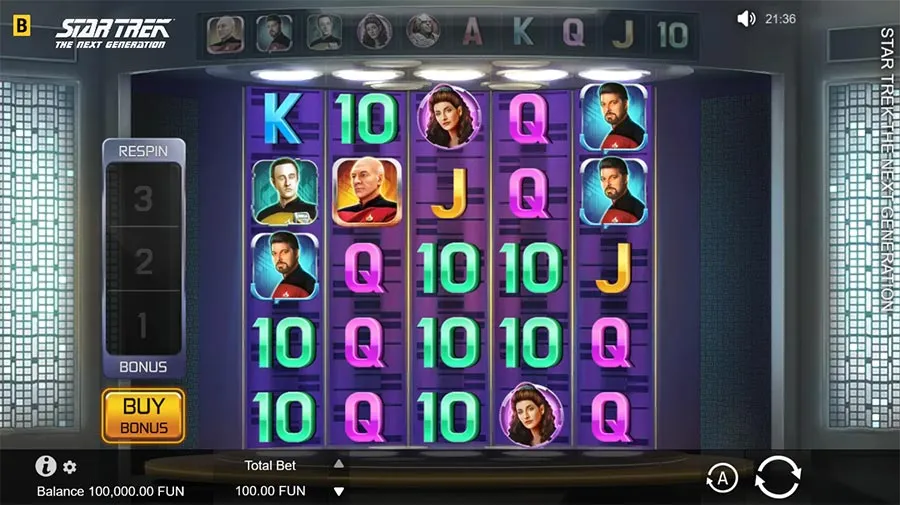 Star Trek The Next Generation slot