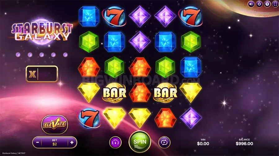 Starburst Galaxy slot