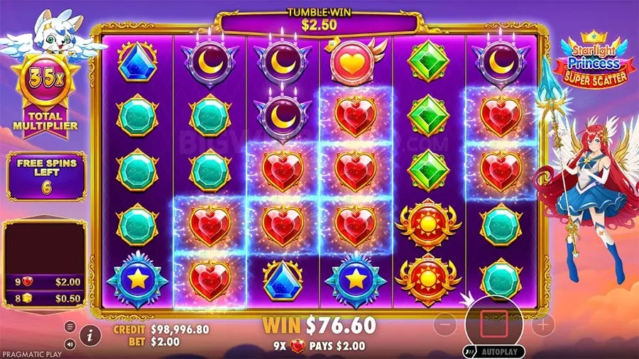 Starlight Princess Super Scatter slot