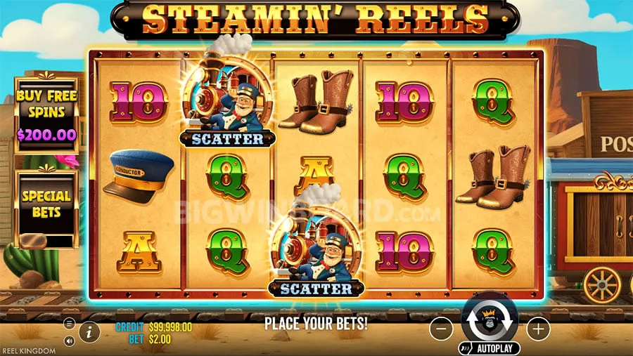 Steaming Reels slot