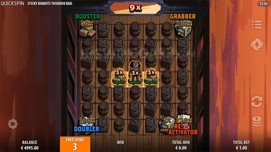 Sticky Bandits Thunder Rail slot