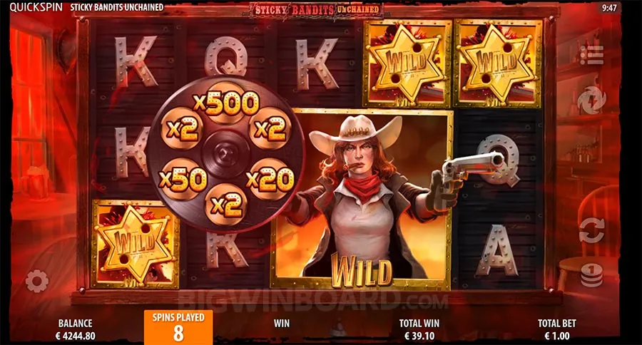 Sticky Bandits Unchained slot