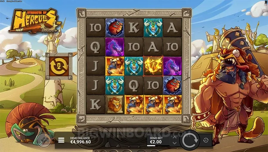 Strength of Hercules slot