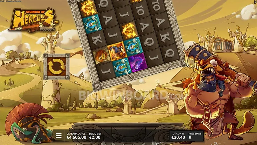 Strength of Hercules slot
