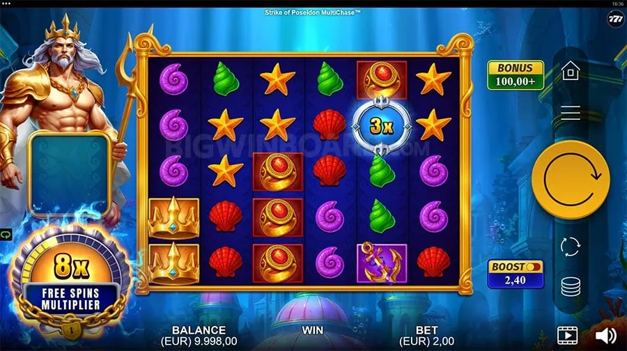 Strike of Poseidon MultiChase slot