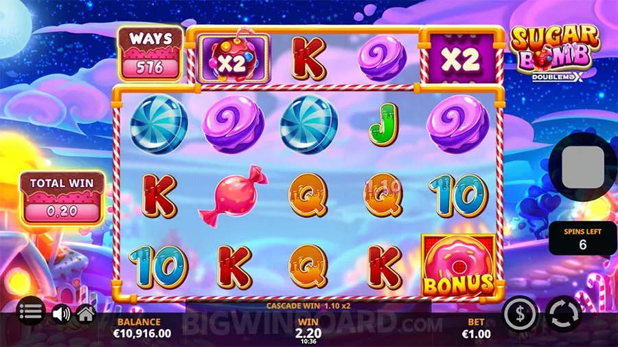 Sugar Bomb DoubleMax slot