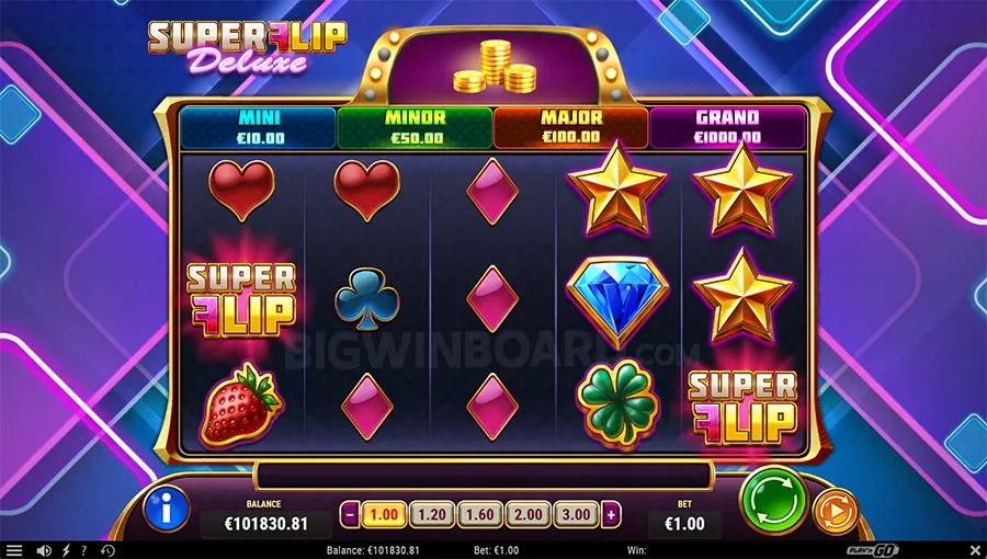 Super Flip Deluxe slot