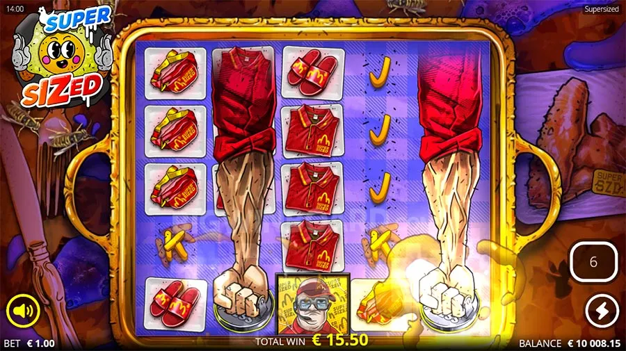 Supersized slot