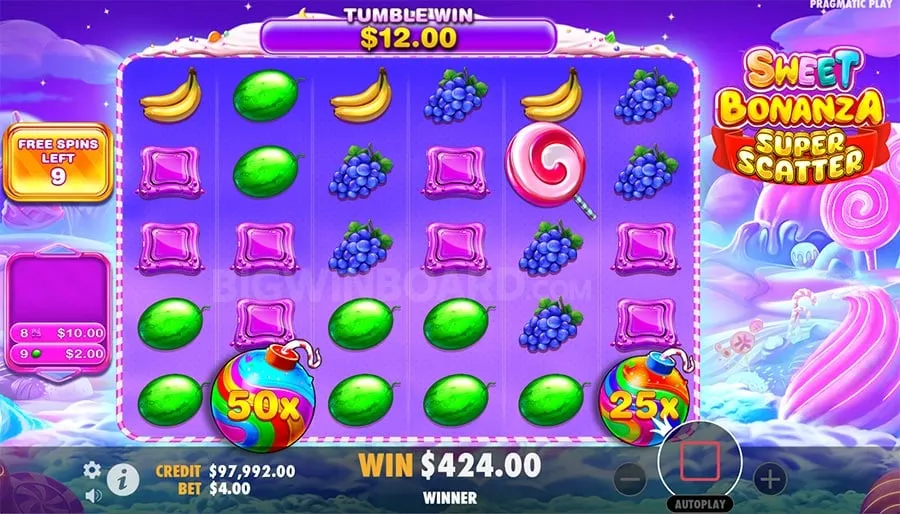 Sweet Bonanza Super Scatter slot