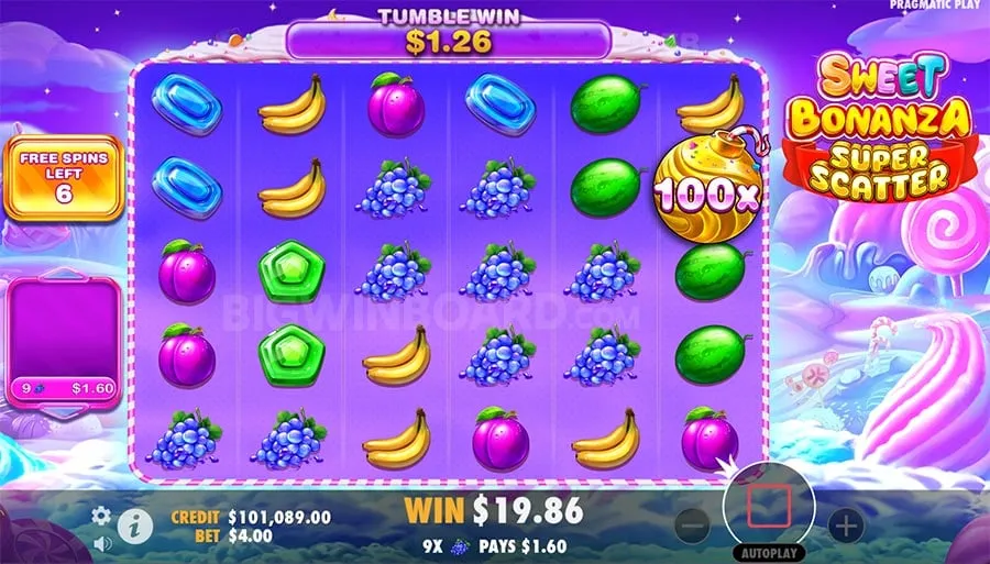 Sweet Bonanza Super Scatter slot