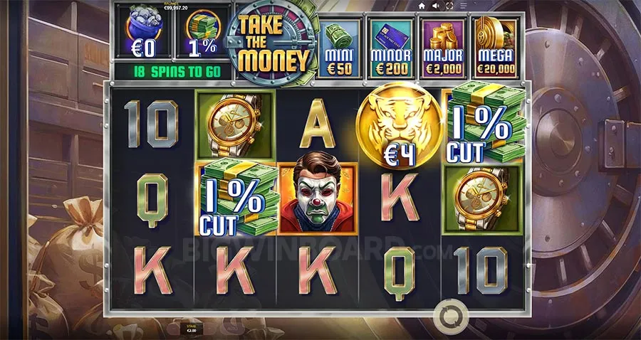 Take the Money slot