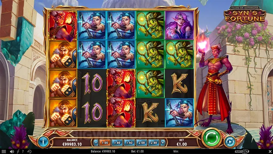 Tales of Mithrune Syn's Fortune slot