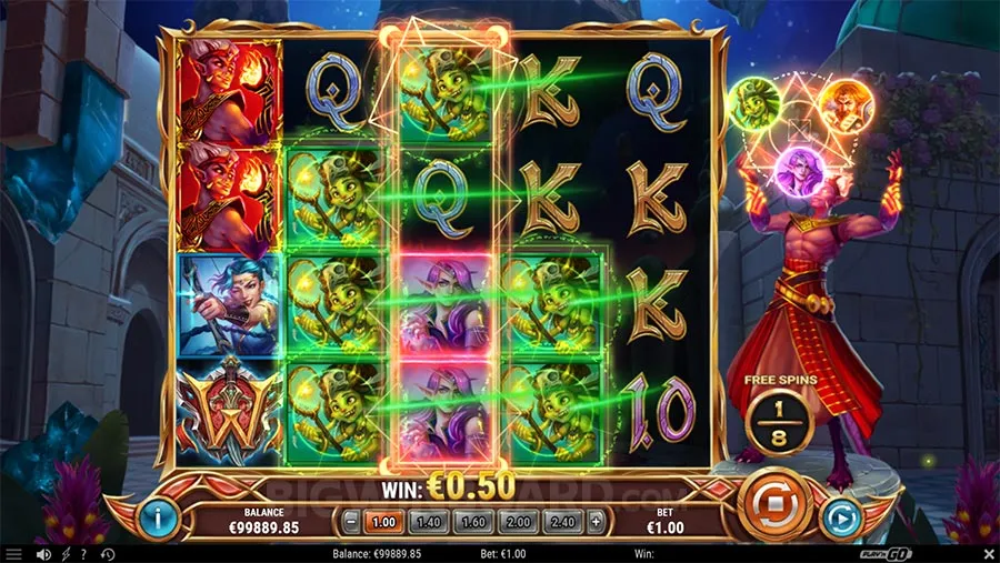 Tales of Mithrune Syn's Fortune slot