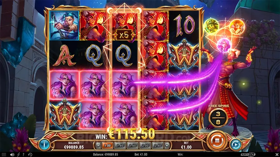 Tales of Mithrune Syn's Fortune slot