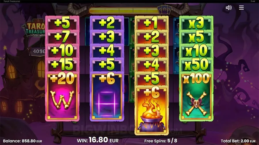 Tarot Treasures slot