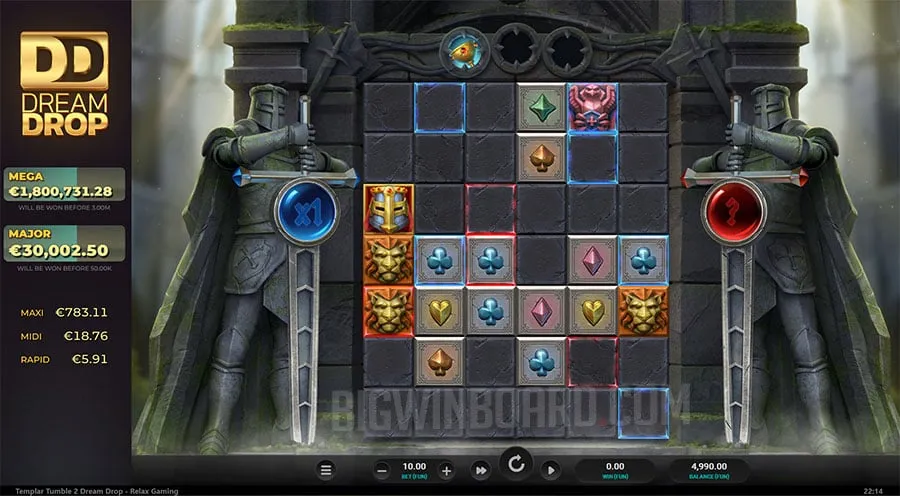 Templar Tumble 2 Dream Drop slot