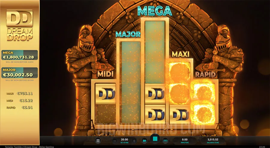 Templar Tumble 2 Dream Drop slot