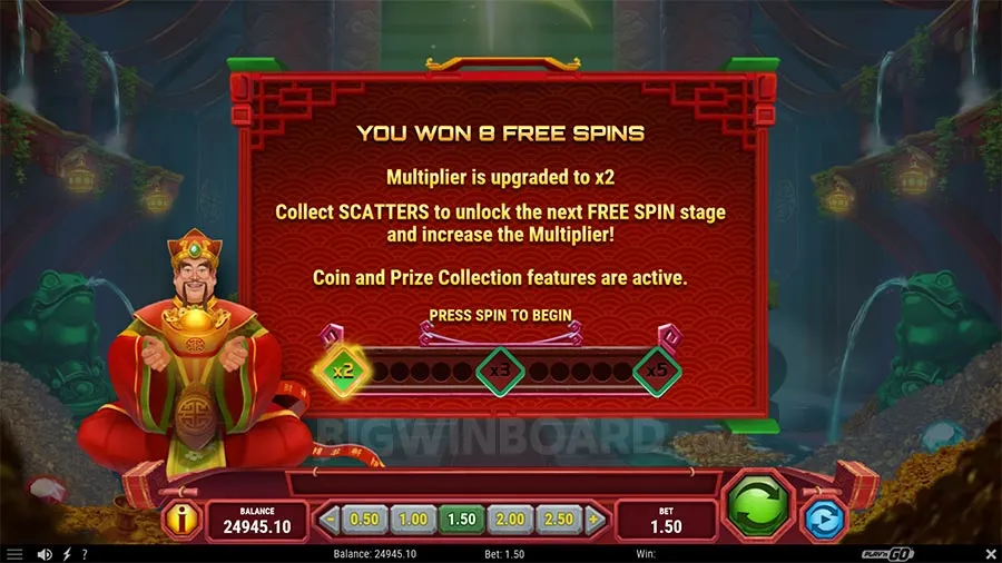 Temple of Prosperity slot