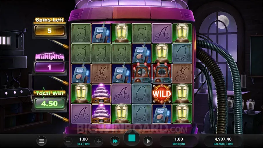 Tesla's Invention slot