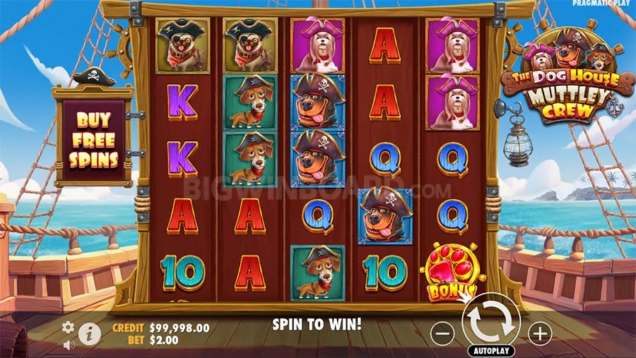 The Dog House Muttley Crew slot