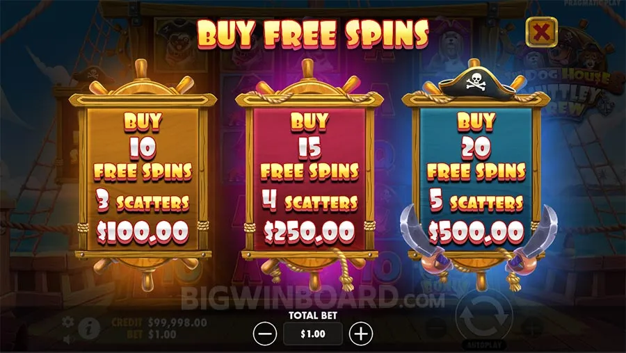 The Dog House Muttley Crew slot