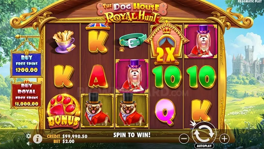 The Dog House Royal Hunt slot