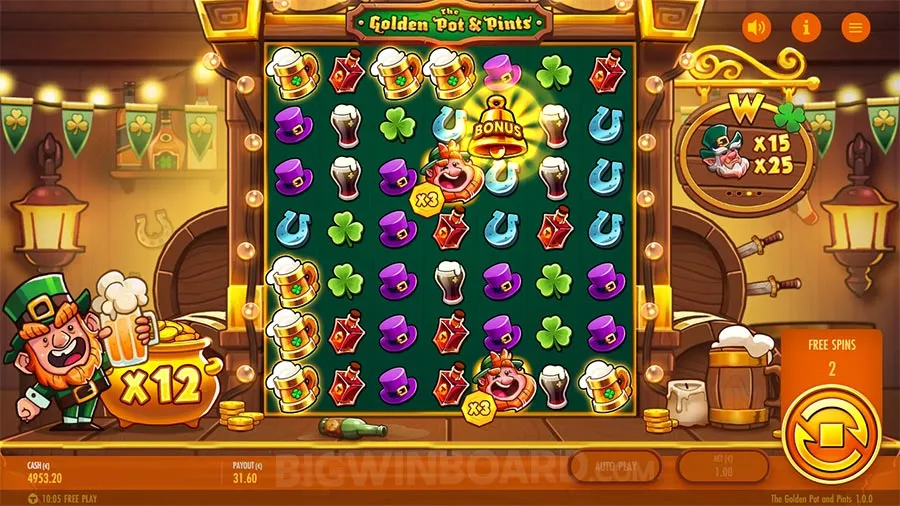 The Golden Pot & Pints slot
