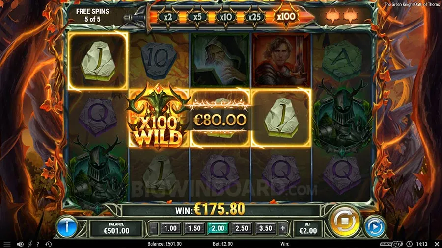 The Green Knight Oath of Thorns slot