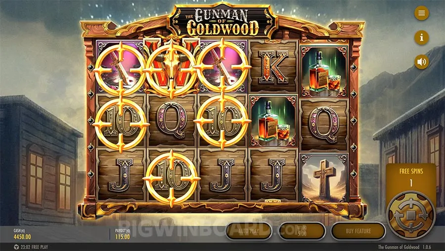 The Gunman of Goldwood slot