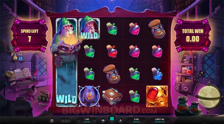 The Sorcerers Shuffle slot