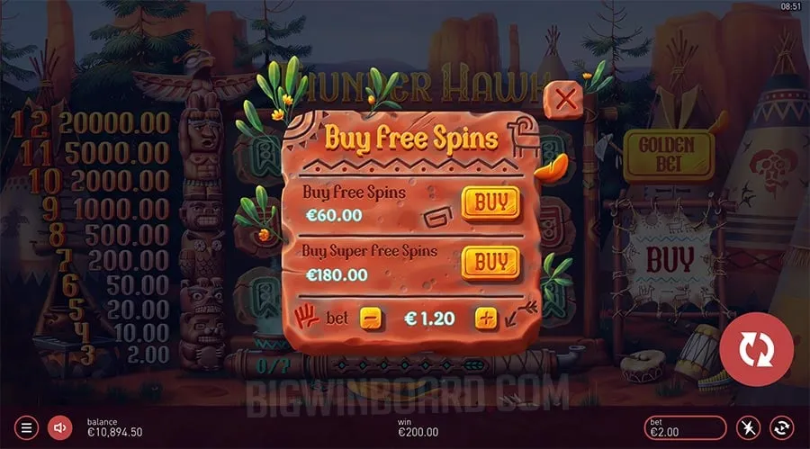 Thunderhawk slot