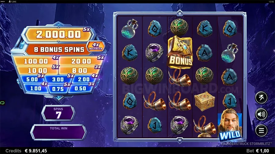 Thunderstruck Stormblitz slot