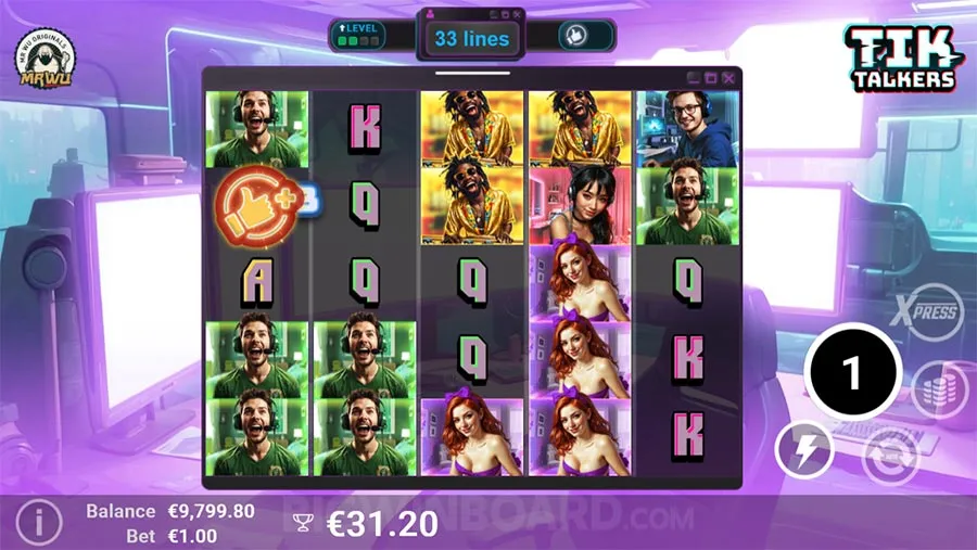 Tik Talkers slot