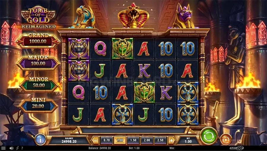 Tomb of Gold Reimagined slot