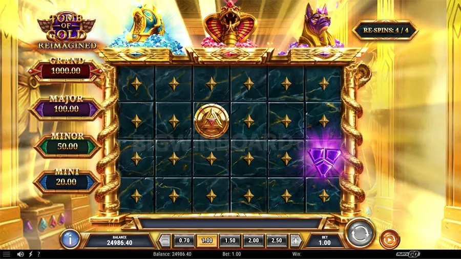 Tomb of Gold Reimagined slot
