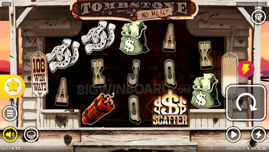 Tombstone No Mercy slot