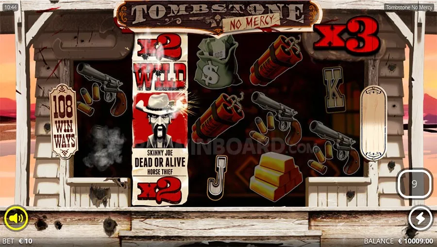 Tombstone No Mercy slot