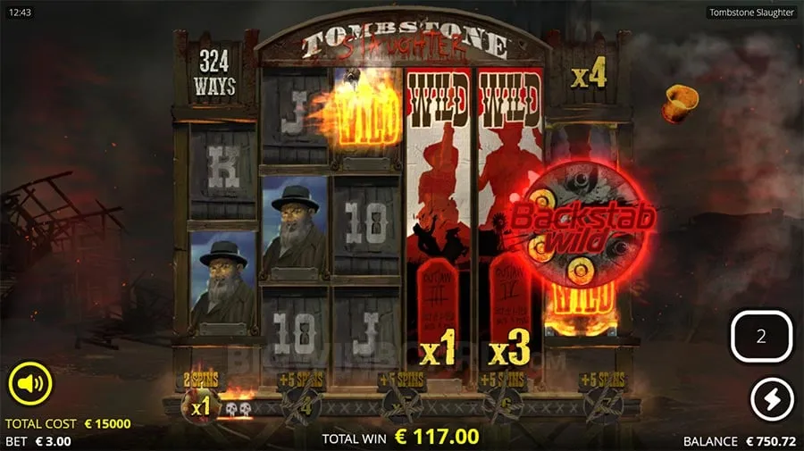 Tombstone Slaughter El Gordo's Revenge slot