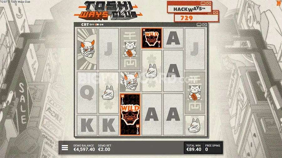 Toshi Ways Club slot
