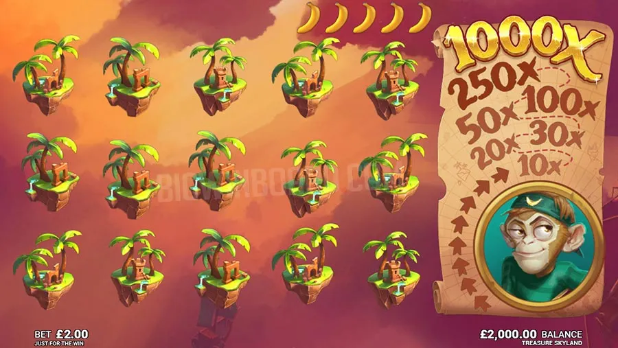 treasure skyland slot