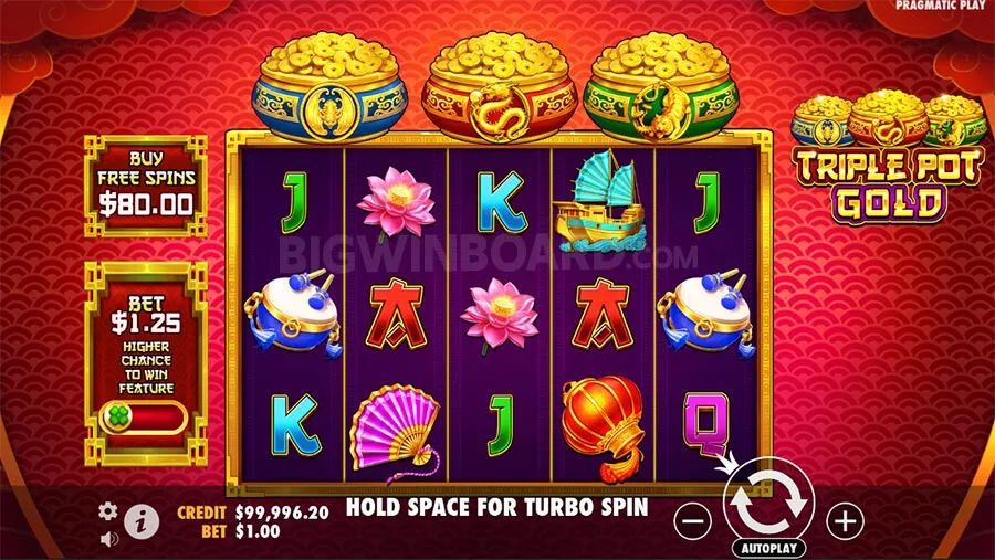 Triple Pot Gold slot