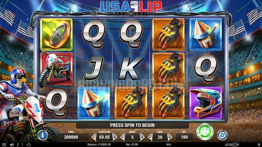 USA Flip slot