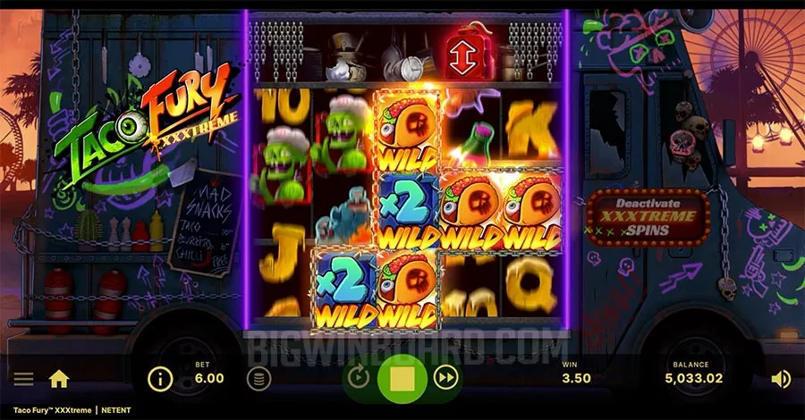 Taco Fury XXXtreme slot