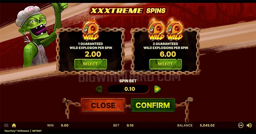 Taco Fury XXXtreme slot