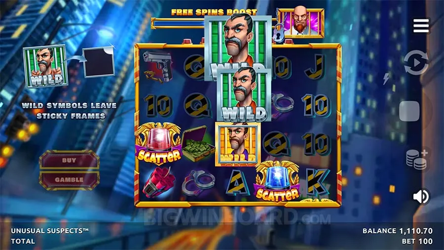 Unusual Suspects slot