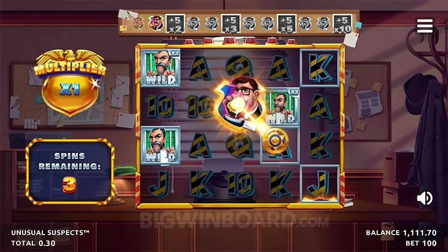 Unusual Suspects slot