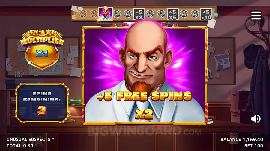 Unusual Suspects slot