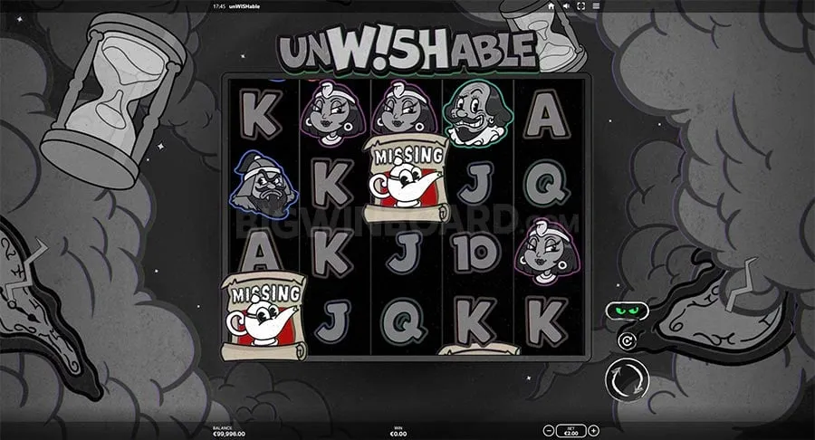 Unwishable slot